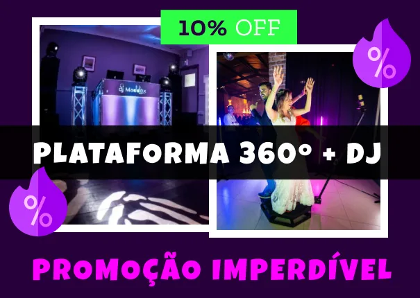 Promo Plataforma 360º e DJ